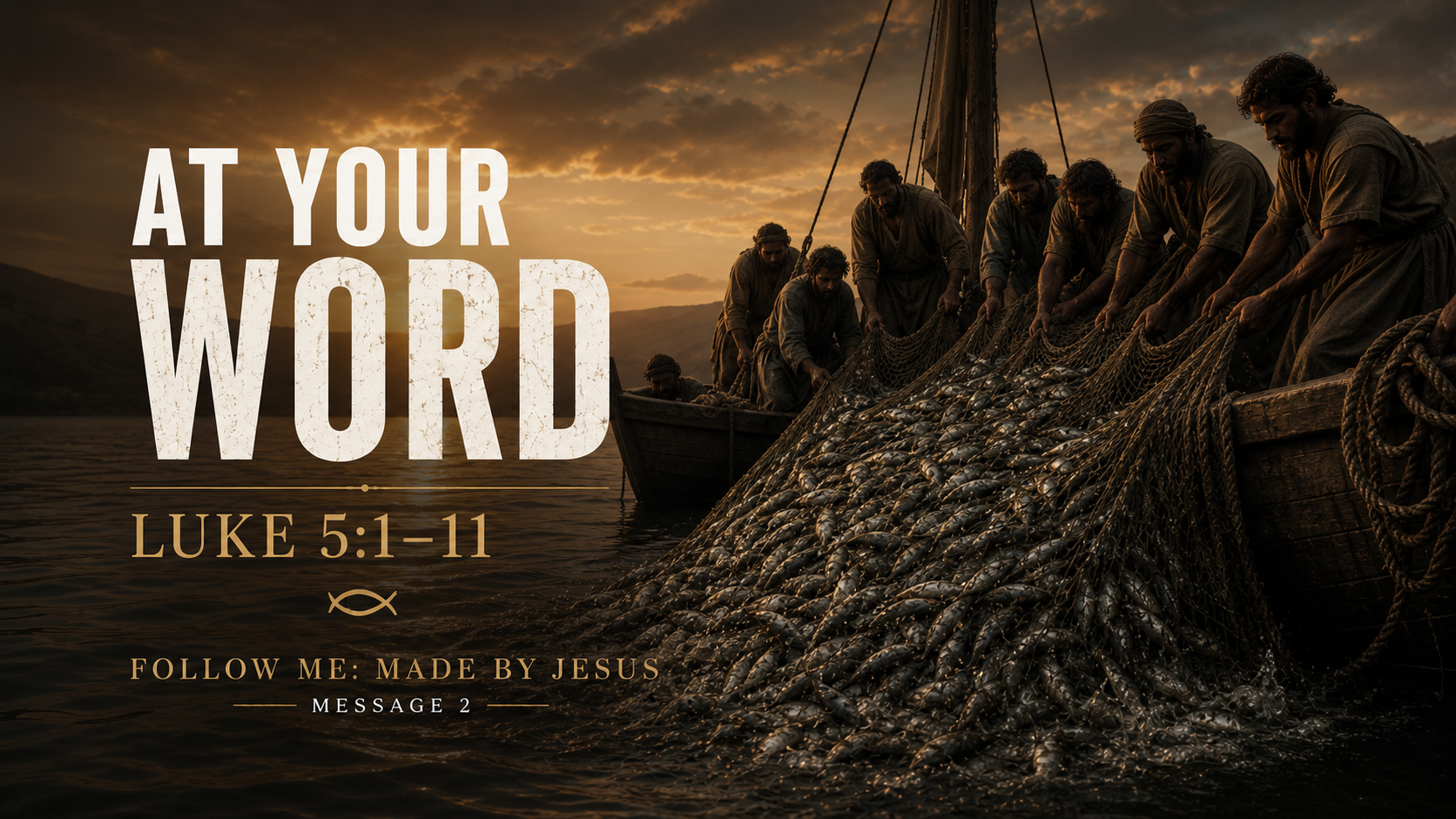 Message 2: At Your Word