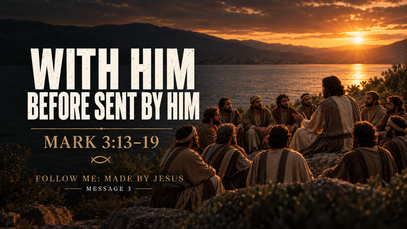 Message 3: With Him Before Sent by Him